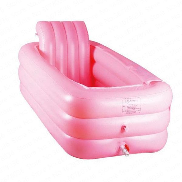 0% Inflatable Thickening Plastic Barrel Household Folding Ofuro Inflavel Infamous Bathtub Inflatable Bath Tub Adults