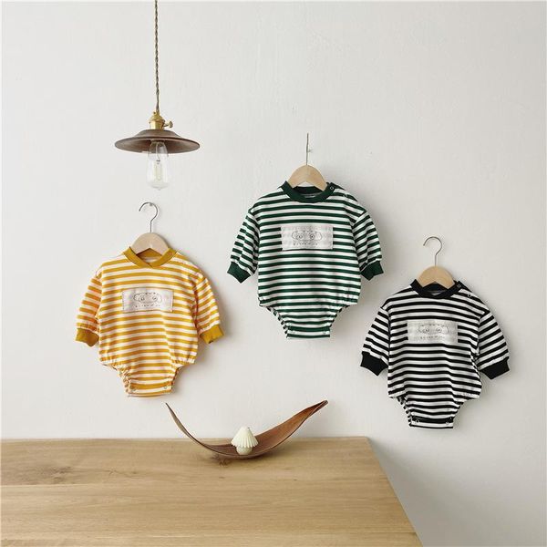 rompers 2021 ins spring summer korean baby stripe romper cartoon long sleeve round neck boys girls bodysuit children clothing, Blue
rompers 2021 ins spring summer korean baby stripe romper cartoon long sleeve round neck boys girls bodysuit children clothing, Blue