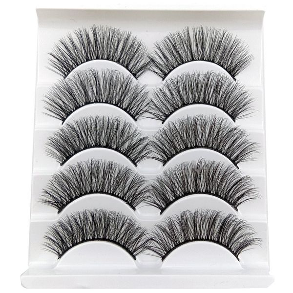 false eyelashes 5 pairs hand cotton messy soft natural thick fake 3d three dimensional makeup tools 2021
false eyelashes 5 pairs hand cotton messy soft natural thick fake 3d three dimensional makeup tools 2021