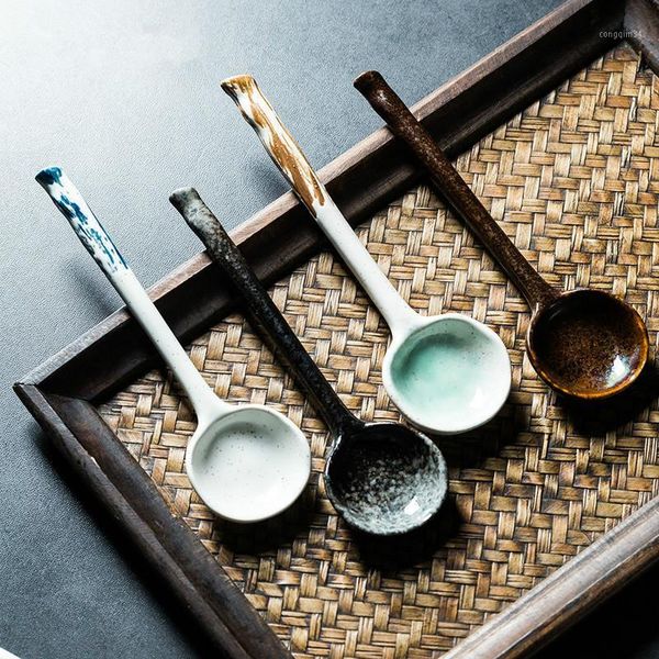 chinese retro style bump texture ceramic spoon china porcelain coffee soup spoon tableware kitchen utensils1
chinese retro style bump texture ceramic spoon china porcelain coffee soup spoon tableware kitchen utensils1