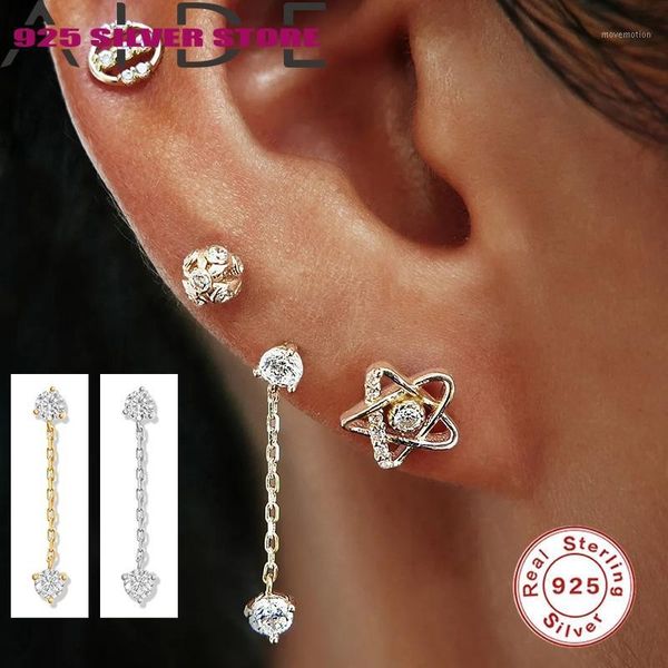 aide gold-single 925 sterling silver earrings personalized chain diamond pierced cartilage earrings in sterling silver1, Golden;silver
aide gold-single 925 sterling silver earrings personalized chain diamond pierced cartilage earrings in sterling silver1, Golden;silver
