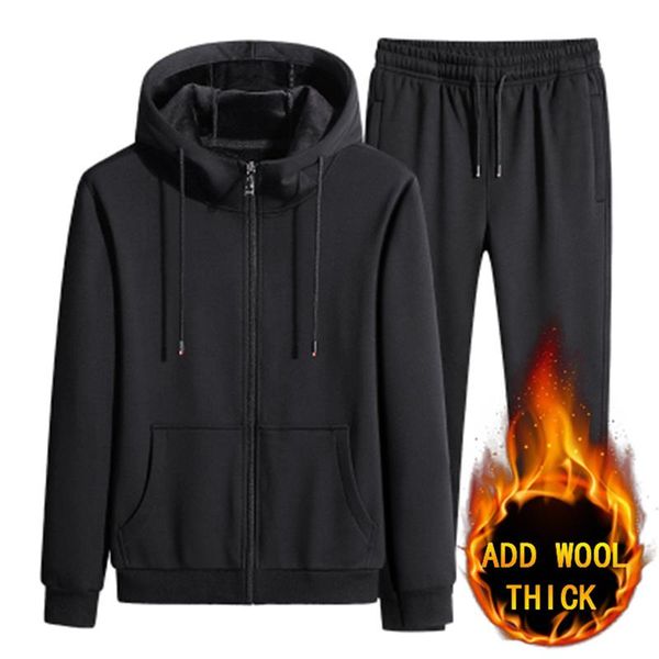 new winter hoodie jacket+ pants casual men's track suit men clothing sweat suits 2 piece solid color walking suit, Gray
new winter hoodie jacket+ pants casual men's track suit men clothing sweat suits 2 piece solid color walking suit, Gray
