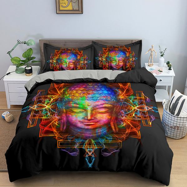 14-sizes sell duvet cover sets buddha bedding set single double queen king 2/3 pcs with pillowcase drop shipping
14-sizes sell duvet cover sets buddha bedding set single double queen king 2/3 pcs with pillowcase drop shipping