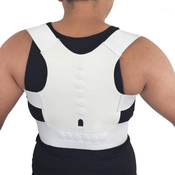 magnetic posture corrector corset women men back support brace straightening orthopedic black white vest corset belt1, Black;blue
magnetic posture corrector corset women men back support brace straightening orthopedic black white vest corset belt1, Black;blue