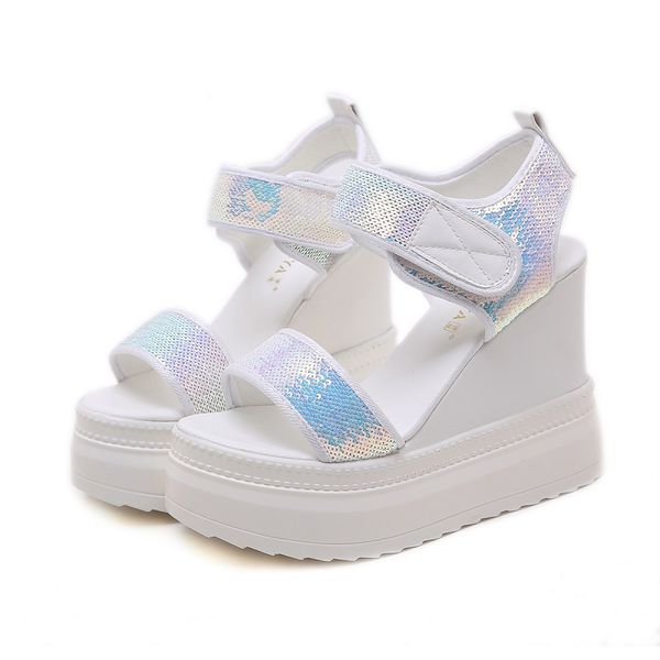 wedding dress artifact muffin shoes thick sole inner heightening wedding shoes women 2020 new slope heel super high heel 12cm wedding sandal, Black
wedding dress artifact muffin shoes thick sole inner heightening wedding shoes women 2020 new slope heel super high heel 12cm wedding sandal, Black