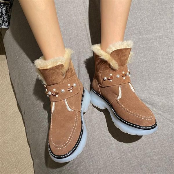 new arrival snow boots for women shoes crystal ankle boots women winter shoes genuine leather high quality, Black
new arrival snow boots for women shoes crystal ankle boots women winter shoes genuine leather high quality, Black