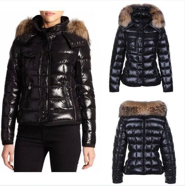 fashion womens parka glossy down jacket hood british style fur womens coats doudoune femme black white orange winter jacket
fashion womens parka glossy down jacket hood british style fur womens coats doudoune femme black white orange winter jacket