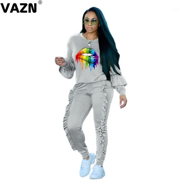vazn 2020 new classic gray plus size sweet young daily simple tracksuits full sleeve group long pants slim women 2 piece set1
vazn 2020 new classic gray plus size sweet young daily simple tracksuits full sleeve group long pants slim women 2 piece set1