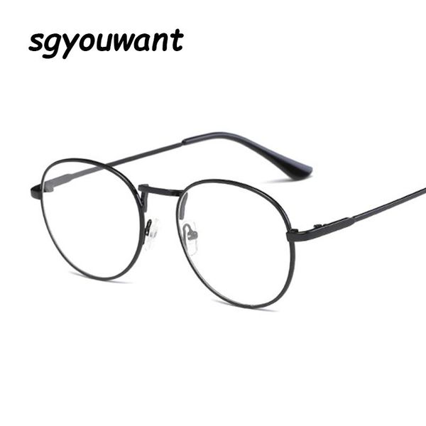 sunglasses sgyouwant designer women glasses optical frames metal round frame clear lens eyeware black silver gold eye sun glass, White;black
sunglasses sgyouwant designer women glasses optical frames metal round frame clear lens eyeware black silver gold eye sun glass, White;black