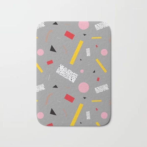 bath mats nordic anti-slip mat entrance carpet flannel funny printing memphis milano deconstructed doormat and rug stair1
bath mats nordic anti-slip mat entrance carpet flannel funny printing memphis milano deconstructed doormat and rug stair1