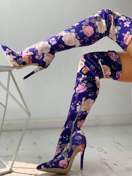 boots women's winter suede ladies shoes 2021 over the knee floral print thin heeled thigh high, Black
boots women's winter suede ladies shoes 2021 over the knee floral print thin heeled thigh high, Black