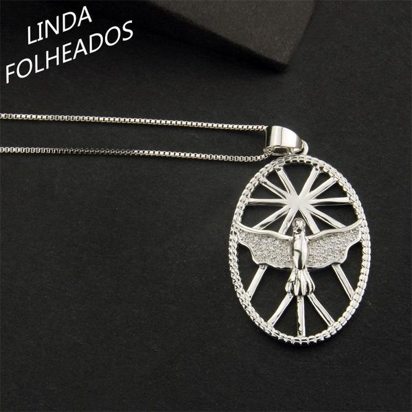 oval new arrival handmade bird shape cubic zirconia white wedding bridal pendant necklace jewelry for women gift anniversary, Silver
oval new arrival handmade bird shape cubic zirconia white wedding bridal pendant necklace jewelry for women gift anniversary, Silver