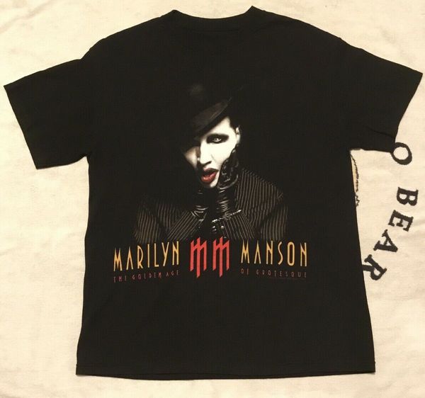 vtg marilyn manson the golden age of grotesque size l 2003 printed men's short sleeve hoodie designers t shirts sweatshirt
vtg marilyn manson the golden age of grotesque size l 2003 printed men's short sleeve hoodie designers t shirts sweatshirt