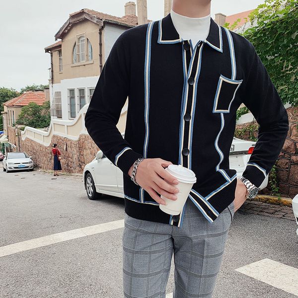 male 2021 new shirt autumn thin-fitting winter cardigan nightgown long young men's clothing 22ig, White;black
male 2021 new shirt autumn thin-fitting winter cardigan nightgown long young men's clothing 22ig, White;black