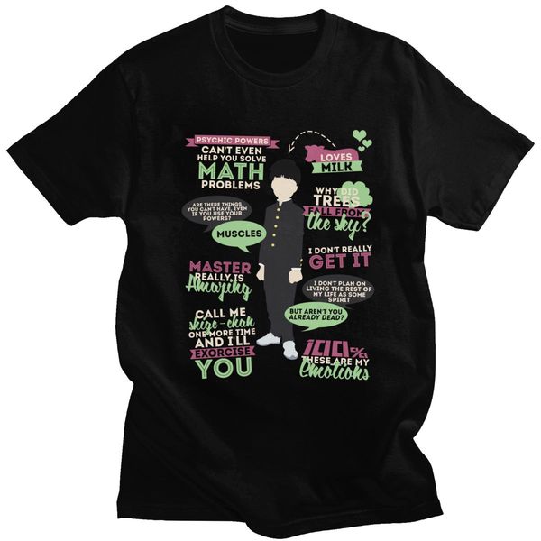 sport cool mob psycho 100 t shirts men short sleeved leisure tee shigeo kageyama quotes tshirt fitted 100% cotton t-shirt merch
sport cool mob psycho 100 t shirts men short sleeved leisure tee shigeo kageyama quotes tshirt fitted 100% cotton t-shirt merch