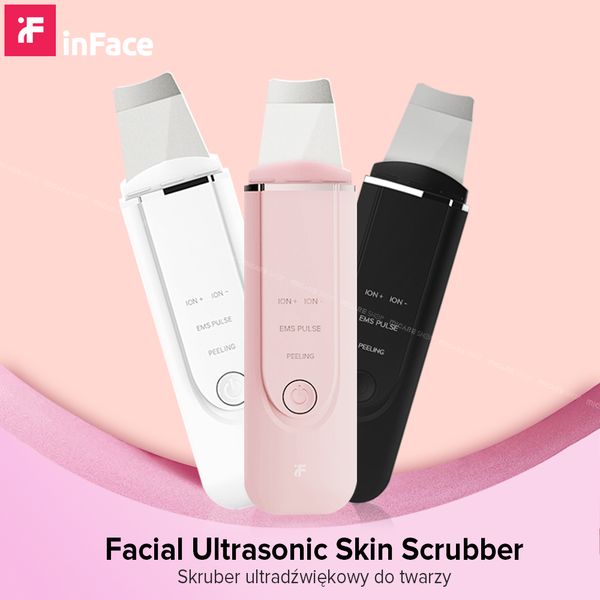 inface ultrasonic ion cleaning instrument skin scrubber peeling shovel facial pore cleaner face skin lift machine ing
inface ultrasonic ion cleaning instrument skin scrubber peeling shovel facial pore cleaner face skin lift machine ing