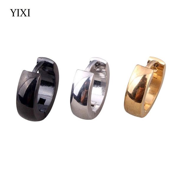 yixi trendy punk hoop earrings stainless steel round circle small earrings for women men jewellery, Golden;silver
yixi trendy punk hoop earrings stainless steel round circle small earrings for women men jewellery, Golden;silver