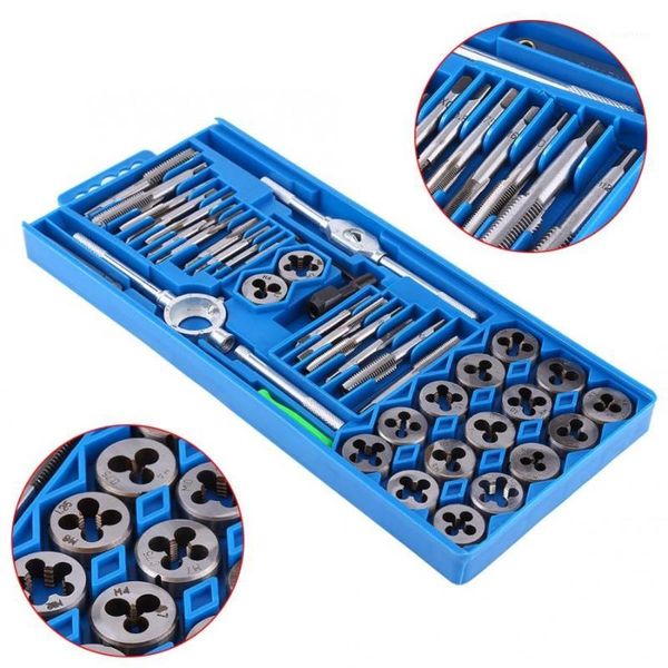 new 40pcs screw tap and die set hardened metric tap & die set screw thread taper wrench hand tools metalworking tools1
new 40pcs screw tap and die set hardened metric tap & die set screw thread taper wrench hand tools metalworking tools1