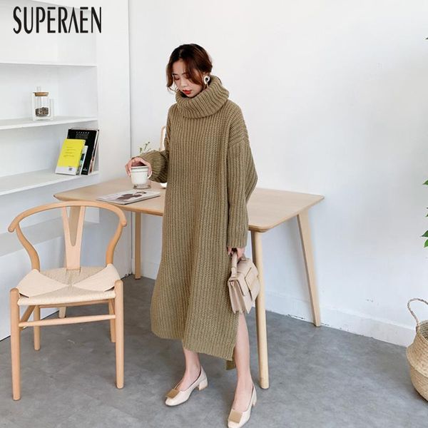 superaen autumn and winter 2020 new pullovers sweaters women turtleneck solid color pluz size ladies sweater fashion1, White;black
superaen autumn and winter 2020 new pullovers sweaters women turtleneck solid color pluz size ladies sweater fashion1, White;black
