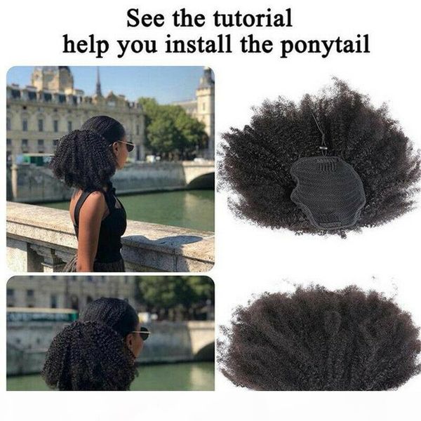 afro puff drawstring ponytail kinky curly afro clip on updo chignon bun hair piece extensions for women medium size 140g ponytail hairpieces, Black
afro puff drawstring ponytail kinky curly afro clip on updo chignon bun hair piece extensions for women medium size 140g ponytail hairpieces, Black