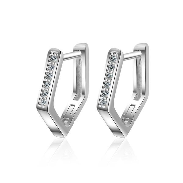 hoop & huggie 925 sterling silver zircon geometric earrings for women jewelry gifts wholesale oorbellen pendientes s-e754, Golden;silver
hoop & huggie 925 sterling silver zircon geometric earrings for women jewelry gifts wholesale oorbellen pendientes s-e754, Golden;silver