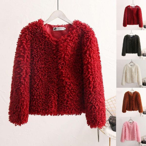 women's jackets 2021 autumn winter fashion women plus velvet solid color o- neck thickening short coat outwear cardigan1, Black;brown
women's jackets 2021 autumn winter fashion women plus velvet solid color o- neck thickening short coat outwear cardigan1, Black;brown