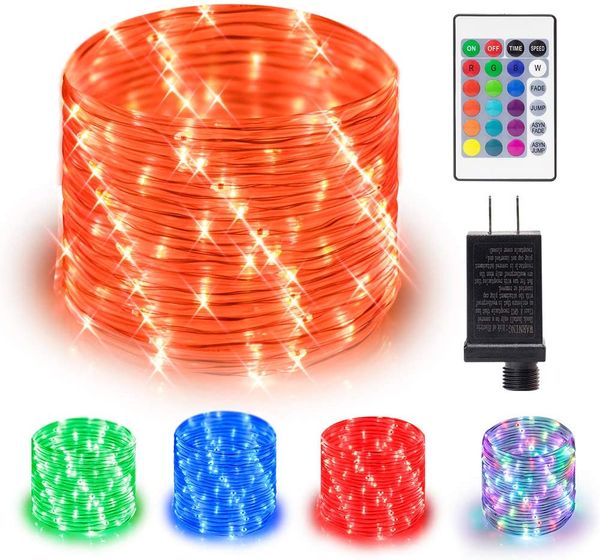 66ft 200 led rope lights outdoor, waterproof 16 colors changing string lights plug in with remote control twinkle fairy lights for christmas
66ft 200 led rope lights outdoor, waterproof 16 colors changing string lights plug in with remote control twinkle fairy lights for christmas