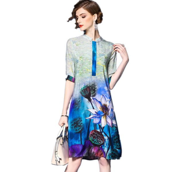 2021 new vintage half-dressed mujer blue in summer woman chiffon floral printing dress fy464 clothes p20s, Black;gray
2021 new vintage half-dressed mujer blue in summer woman chiffon floral printing dress fy464 clothes p20s, Black;gray