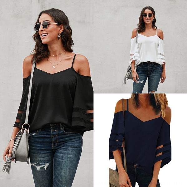 shiying casual sling t-shirt sling jacket coat for women 2020 new european v-neck 7 4 sleeve wide truffle shoulder 253403 scekk scek, White
shiying casual sling t-shirt sling jacket coat for women 2020 new european v-neck 7 4 sleeve wide truffle shoulder 253403 scekk scek, White