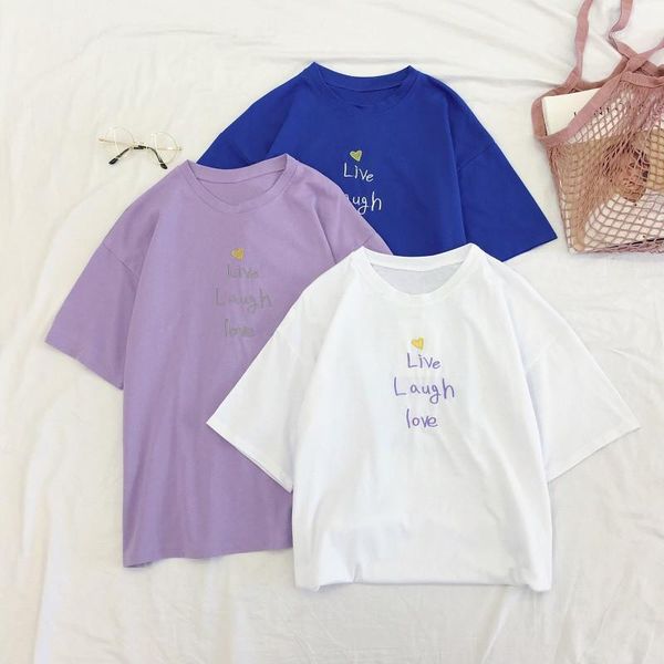 women letter print korean style t-shirt women fashion short sleeve casual t-shirts harajuku ullzang tshirt female clothes11, White
women letter print korean style t-shirt women fashion short sleeve casual t-shirts harajuku ullzang tshirt female clothes11, White