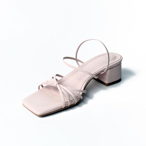 lmyom brand genuine leather strap two wear thick heel sandals fairy style gentle middle heel all-match roman slippers size 34-40, Black
lmyom brand genuine leather strap two wear thick heel sandals fairy style gentle middle heel all-match roman slippers size 34-40, Black