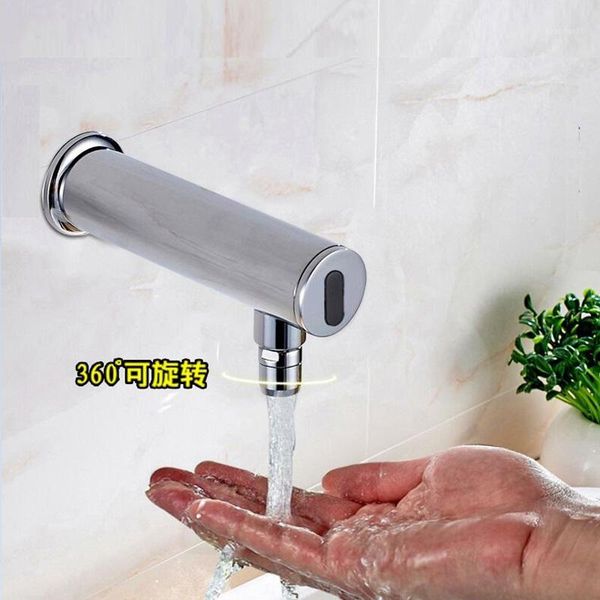 chrome brass wall mounted dc6v battery power integrated type automatic sensor faucet bathroom wash basin touchless infrared taps1
chrome brass wall mounted dc6v battery power integrated type automatic sensor faucet bathroom wash basin touchless infrared taps1