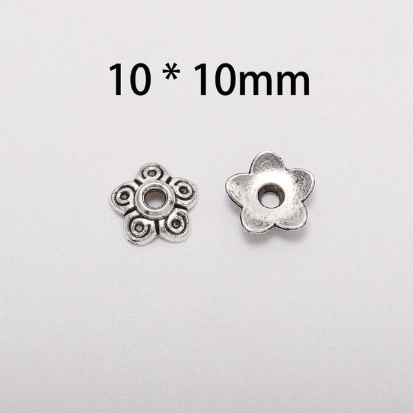 50pcs lot 10mm 5 petals bead caps for jewelry making bead caps end alloy receptacle flower torus diy spaced apart h bbyquk, Silver
50pcs lot 10mm 5 petals bead caps for jewelry making bead caps end alloy receptacle flower torus diy spaced apart h bbyquk, Silver