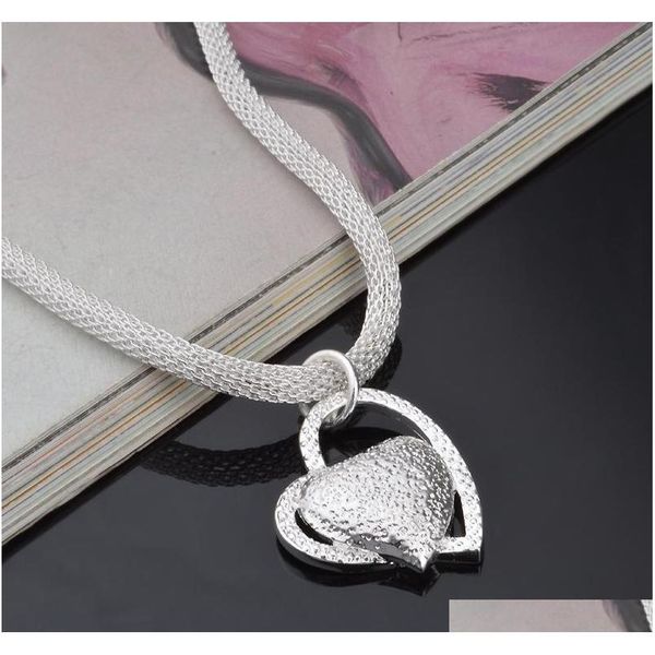 shipping floating charms silver 925 jewelry women necklace chain inlaid heart pendant collier femme charm snlgm
shipping floating charms silver 925 jewelry women necklace chain inlaid heart pendant collier femme charm snlgm