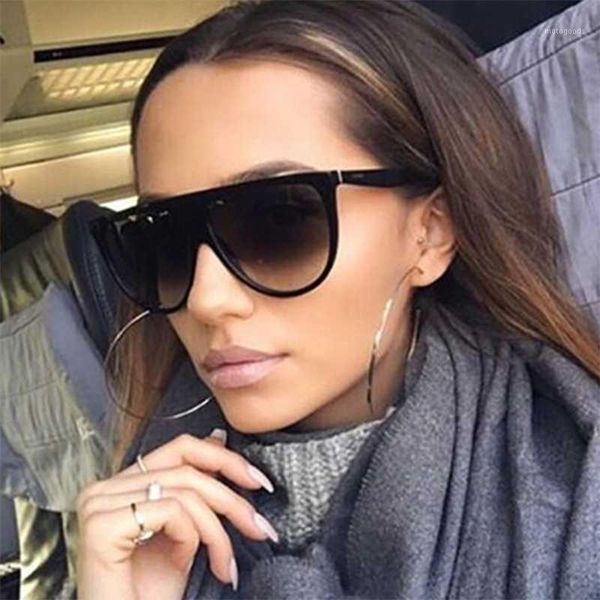 fashion trend big frame uv protection sunglasses women men clear lens glasses outdoor personality accessories1, White;black
fashion trend big frame uv protection sunglasses women men clear lens glasses outdoor personality accessories1, White;black