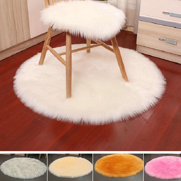 carpets round soft artificial sheepskin rug chair cover bedroom mat seat pad plain skin fur area rugs wool warm hairy carpet
carpets round soft artificial sheepskin rug chair cover bedroom mat seat pad plain skin fur area rugs wool warm hairy carpet