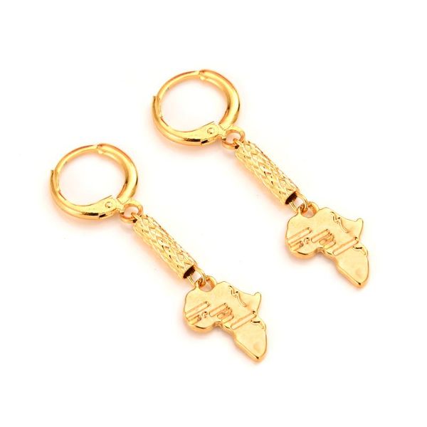 hoop & huggie bangrui africa map gold earring yellow color gp jewelry for women men african gift, Golden;silver
hoop & huggie bangrui africa map gold earring yellow color gp jewelry for women men african gift, Golden;silver