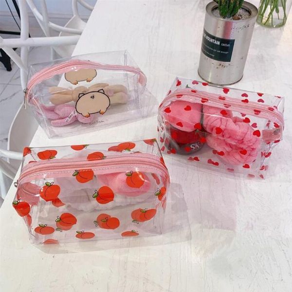 transparent waterproof makeup bag female portable instagram style cartoon girl pen bag storage wash gargle1
transparent waterproof makeup bag female portable instagram style cartoon girl pen bag storage wash gargle1