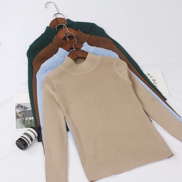 2021 new autumn winter women pullovers sweater knitted elasticity casual jumper basic slim warm female sweaters 4zai, White;black
2021 new autumn winter women pullovers sweater knitted elasticity casual jumper basic slim warm female sweaters 4zai, White;black