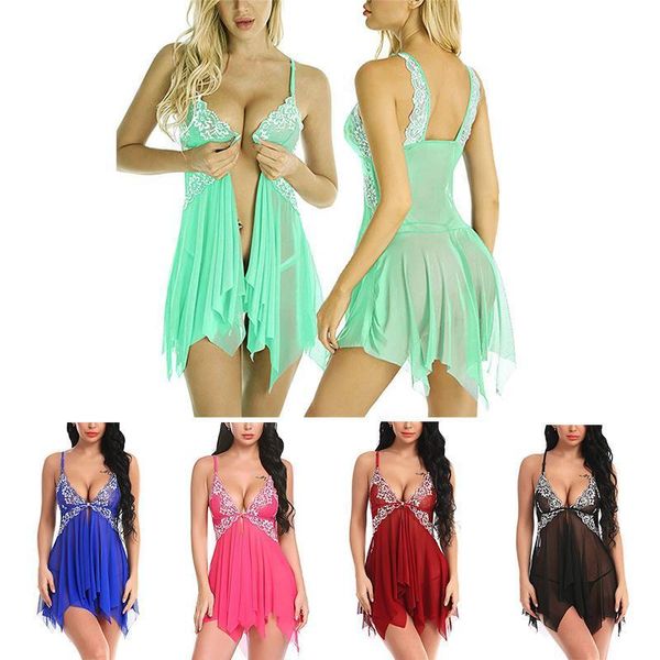 women erotic dress lady mini dress clubwear lingerie underwear lace plus size nighty underclothes babydoll clothes, White
women erotic dress lady mini dress clubwear lingerie underwear lace plus size nighty underclothes babydoll clothes, White