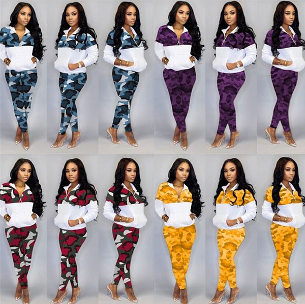 women tracksuit plus size camouflage long sleeves sweater coat zipper jacket leggings fashion two piece set outfit sports suit s-4xl e101407, White
women tracksuit plus size camouflage long sleeves sweater coat zipper jacket leggings fashion two piece set outfit sports suit s-4xl e101407, White