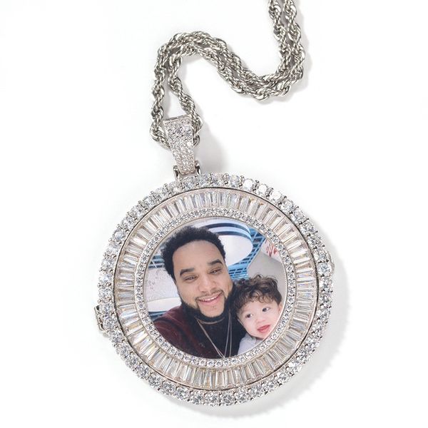 custom p memory medallions solid pendant necklace with tennis chain hip hop pendant, Silver
custom p memory medallions solid pendant necklace with tennis chain hip hop pendant, Silver