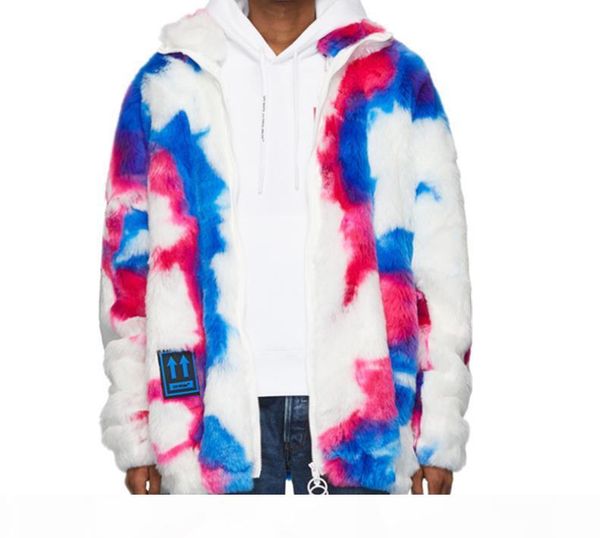 2019fw winter tie-dye women men fleeces jacket coat hiphop oversized men warm lamb hair jacket coat, Black;brown
2019fw winter tie-dye women men fleeces jacket coat hiphop oversized men warm lamb hair jacket coat, Black;brown