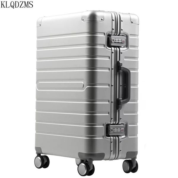 klqdzms 20/24/ 100% aluminum carry on spinner wheels rolling luggage women men school college business trolley travel bag lj201116
klqdzms 20/24/ 100% aluminum carry on spinner wheels rolling luggage women men school college business trolley travel bag lj201116