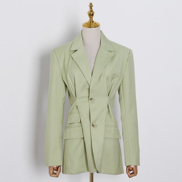 new designer personality solid blazers collar entity 2021 autumn fine women outerwear coat casual and elegant party lady of the 6vfp, White;black
new designer personality solid blazers collar entity 2021 autumn fine women outerwear coat casual and elegant party lady of the 6vfp, White;black
