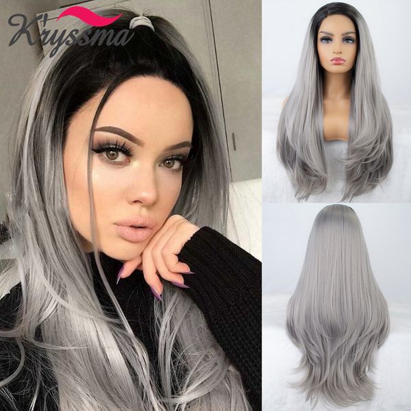 lx brand sliver grey synthetic lace front wig with natural hairline ombre long straight heat resistant lace wigs for black womenfactory dire
lx brand sliver grey synthetic lace front wig with natural hairline ombre long straight heat resistant lace wigs for black womenfactory dire