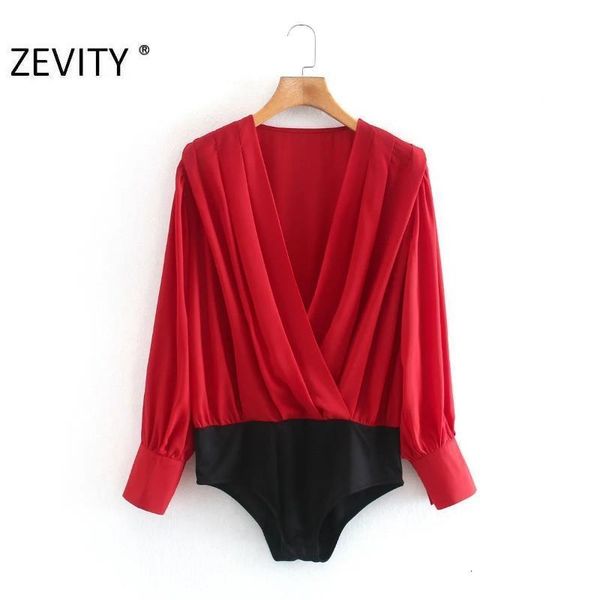 women fashion cross v neck red black patchwork bodysuits office lady press pleated casual slim siamese chic romper ls7296, Black;white
women fashion cross v neck red black patchwork bodysuits office lady press pleated casual slim siamese chic romper ls7296, Black;white