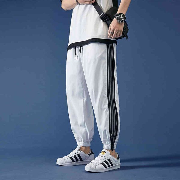 slacks sport pants men'pants spring and autumn tide brand men's casual youth trend stripe stitching leggings loose large sweatpant, Black
slacks sport pants men'pants spring and autumn tide brand men's casual youth trend stripe stitching leggings loose large sweatpant, Black