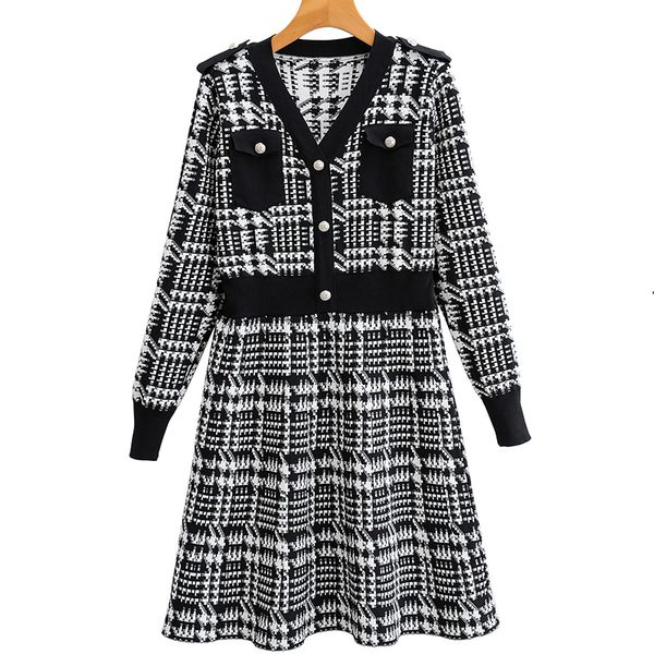 2021 new autumn winter women es fashion ladies slim knit office elegant girls causal outfits 75ed, Black;gray
2021 new autumn winter women es fashion ladies slim knit office elegant girls causal outfits 75ed, Black;gray