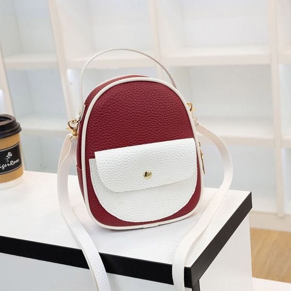 new products in summer and backpack autumn 2020 korean version of pu contrast double shoulder backpack for women's single shoulder shou
new products in summer and backpack autumn 2020 korean version of pu contrast double shoulder backpack for women's single shoulder shou